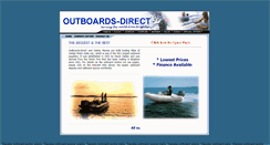 Desktop Screenshot of outboards-direct.co.uk