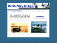 Tablet Screenshot of outboards-direct.co.uk
